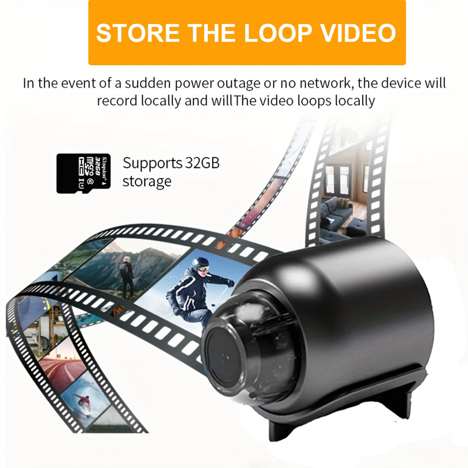 Camera Hidden Cameras, Mini Nanny Cam Smart Home