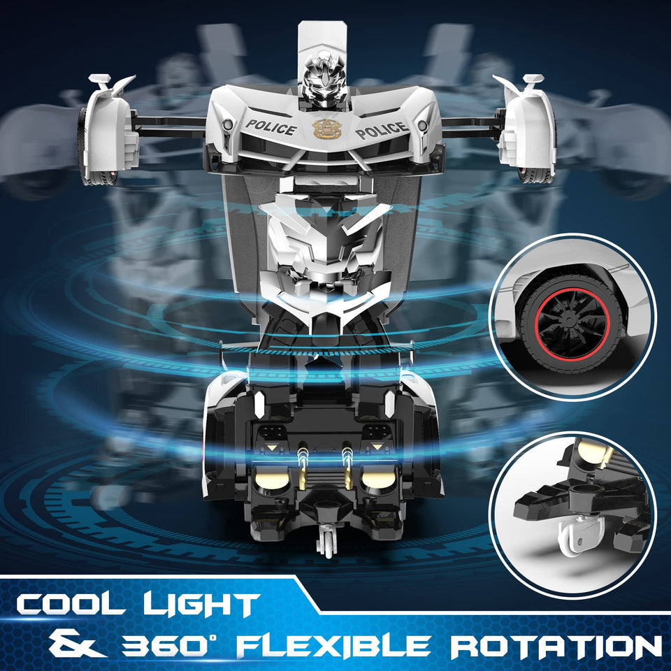 Remote Control Car - Transform Toys Car Robot,