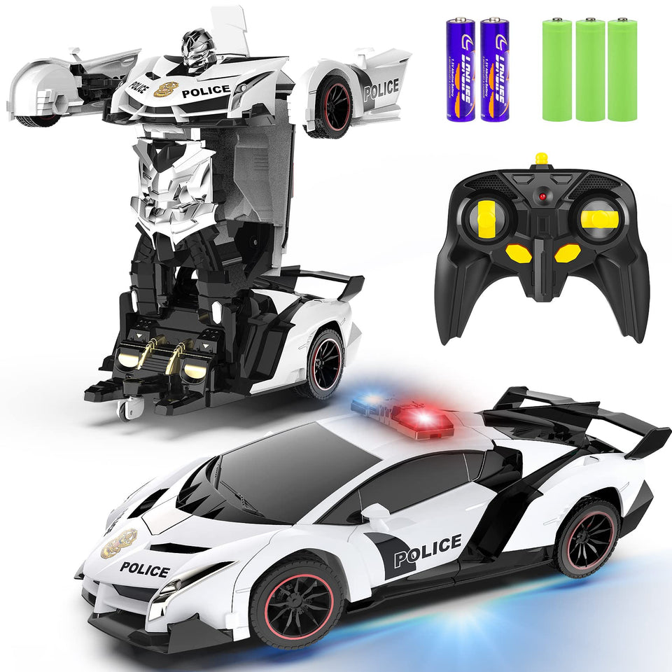 Remote Control Car - Transform Toys Car Robot,