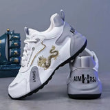 Zapatillas de deporte de lujo para hombre, zapatos informales a la moda,