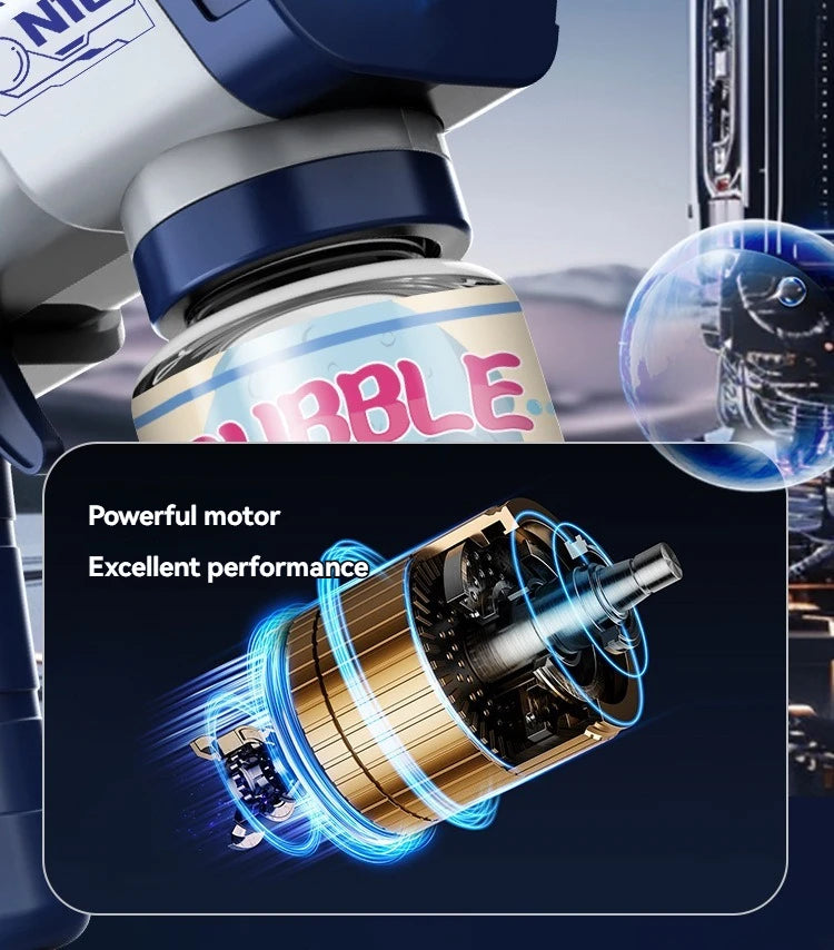 Pistola de burbujas automática de 12 orificios, máquina de burbujas