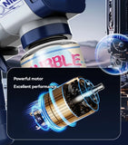 Pistola de burbujas automática de 12 orificios, máquina de burbujas