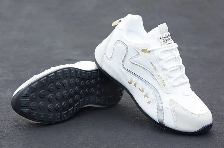 Zapatillas de deporte impermeables de cuero PU para Hombre,