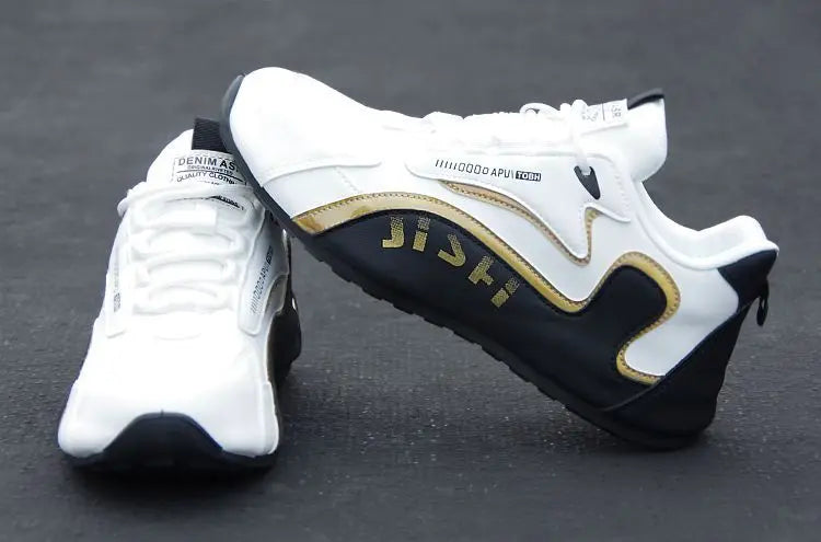 Zapatillas de deporte impermeables de cuero PU para Hombre,