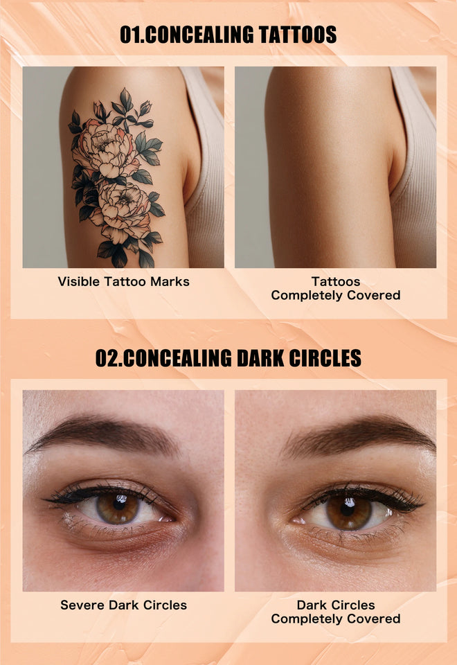 Borrador corrector en barra cubierta ojeras pecas tatuaje hidratante