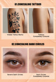 Borrador corrector en barra cubierta ojeras pecas tatuaje hidratante
