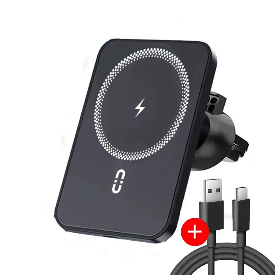 Cargador inalámbrico magnético rápido para coche