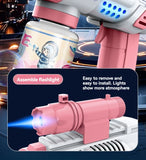 Pistola de burbujas automática de 12 orificios, máquina de burbujas