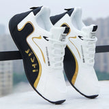 Zapatillas de deporte impermeables de cuero PU para Hombre,