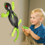 Robot Gecko de escalada de pared con Control remoto, juguete de escalada para niños,