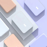 cargador rápido inalámbrico magnético para batería de respaldo de iPhone