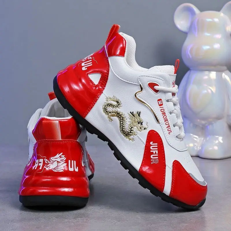 Zapatillas de deporte de lujo para hombre, zapatos informales a la moda,