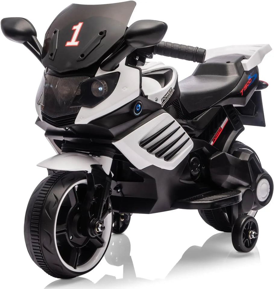 Motocicleta para niños de 6 V, coche de juguete eléctrico