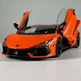 Lamborghini Revuelto-Super coche deportivo de aleación, modelo fundido a presión,