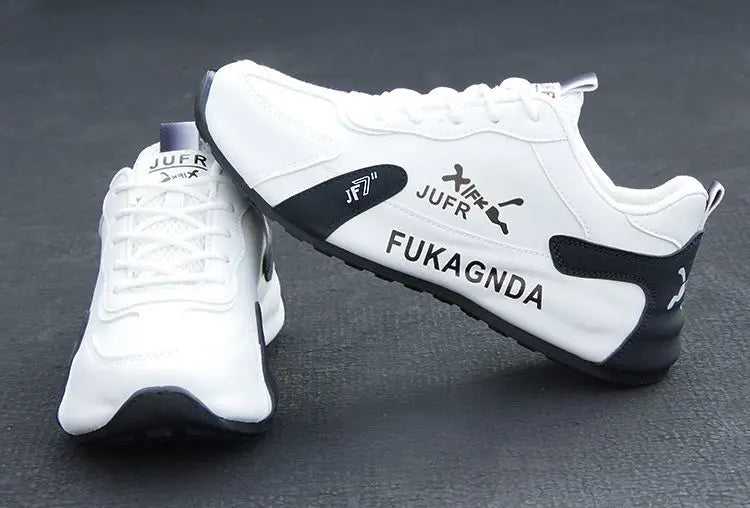 Zapatillas de deporte impermeables de cuero PU para Hombre,