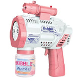 Pistola de burbujas automática de 12 orificios, máquina de burbujas