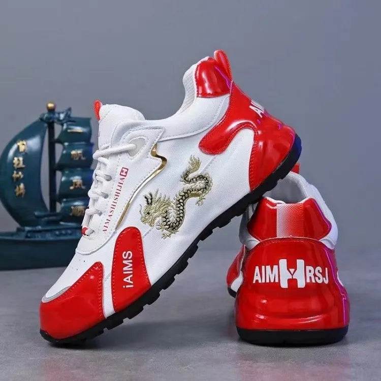 Zapatillas de deporte de lujo para hombre, zapatos informales a la moda,