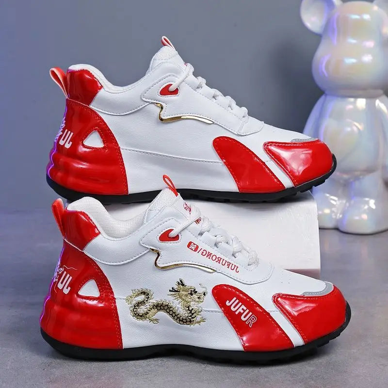 Zapatillas de deporte de lujo para hombre, zapatos informales a la moda,