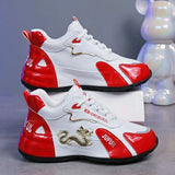 Zapatillas de deporte de lujo para hombre, zapatos informales a la moda,