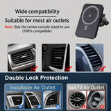 Cargador inalámbrico magnético rápido para coche