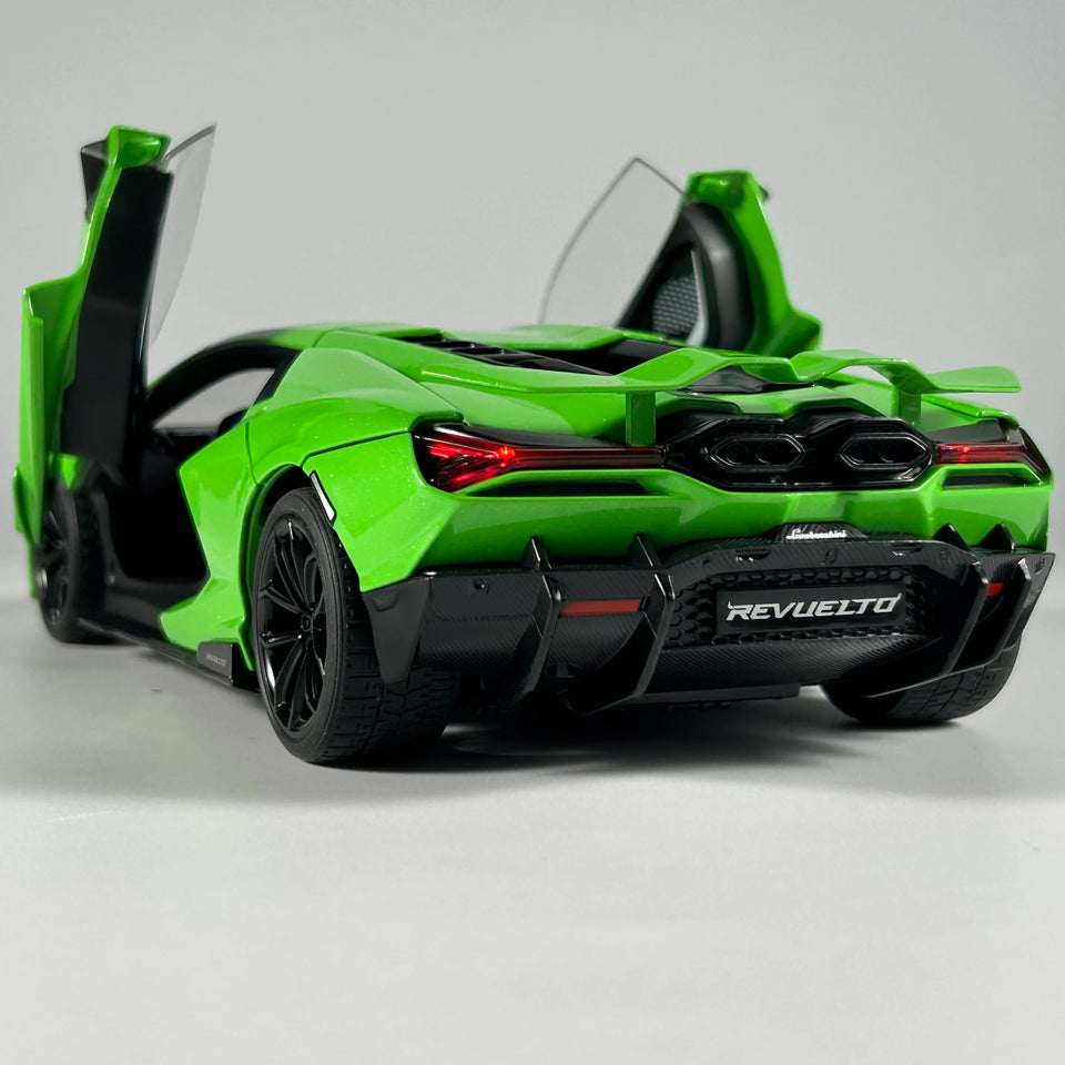Lamborghini Revuelto-Super coche deportivo de aleación, modelo fundido a presión,