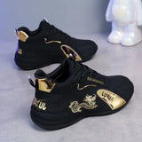 Zapatillas de deporte de lujo para hombre, zapatos informales a la moda,