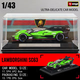 Lamborghini SC63 LMDh Porsche 963 Romeo modelo de carreras