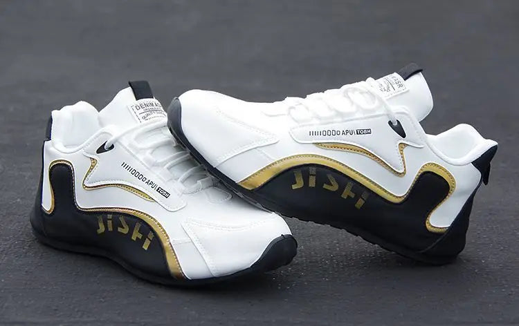 Zapatillas de deporte impermeables de cuero PU para Hombre,