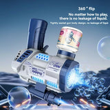 Pistola de burbujas automática de 12 orificios, máquina de burbujas