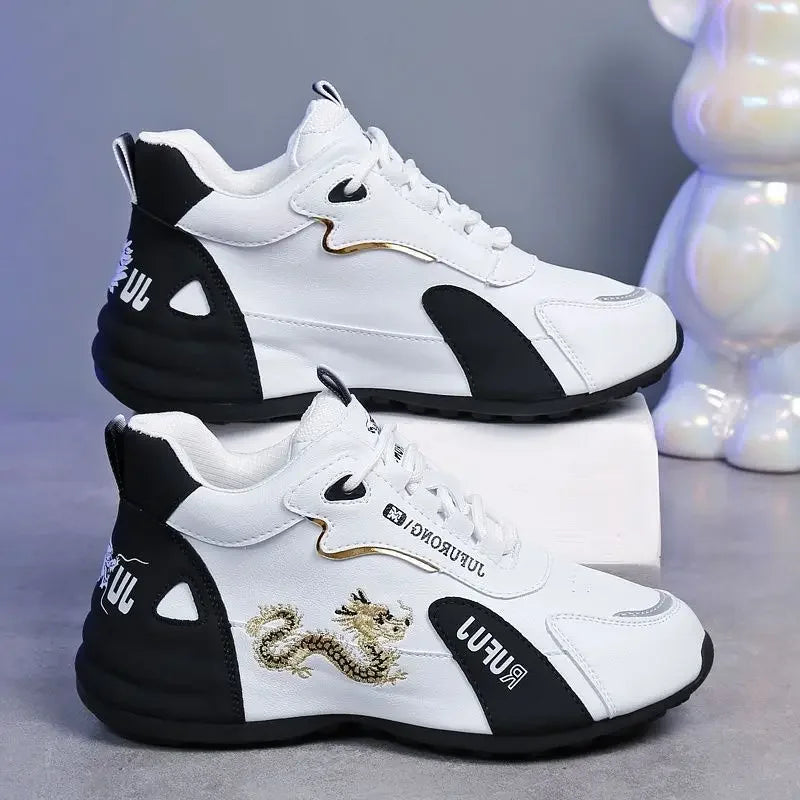 Zapatillas de deporte de lujo para hombre, zapatos informales a la moda,