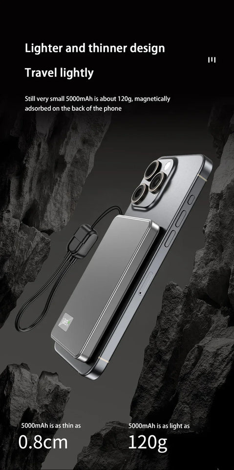 Xiaomi 500000mAh banco de energía inalámbrico