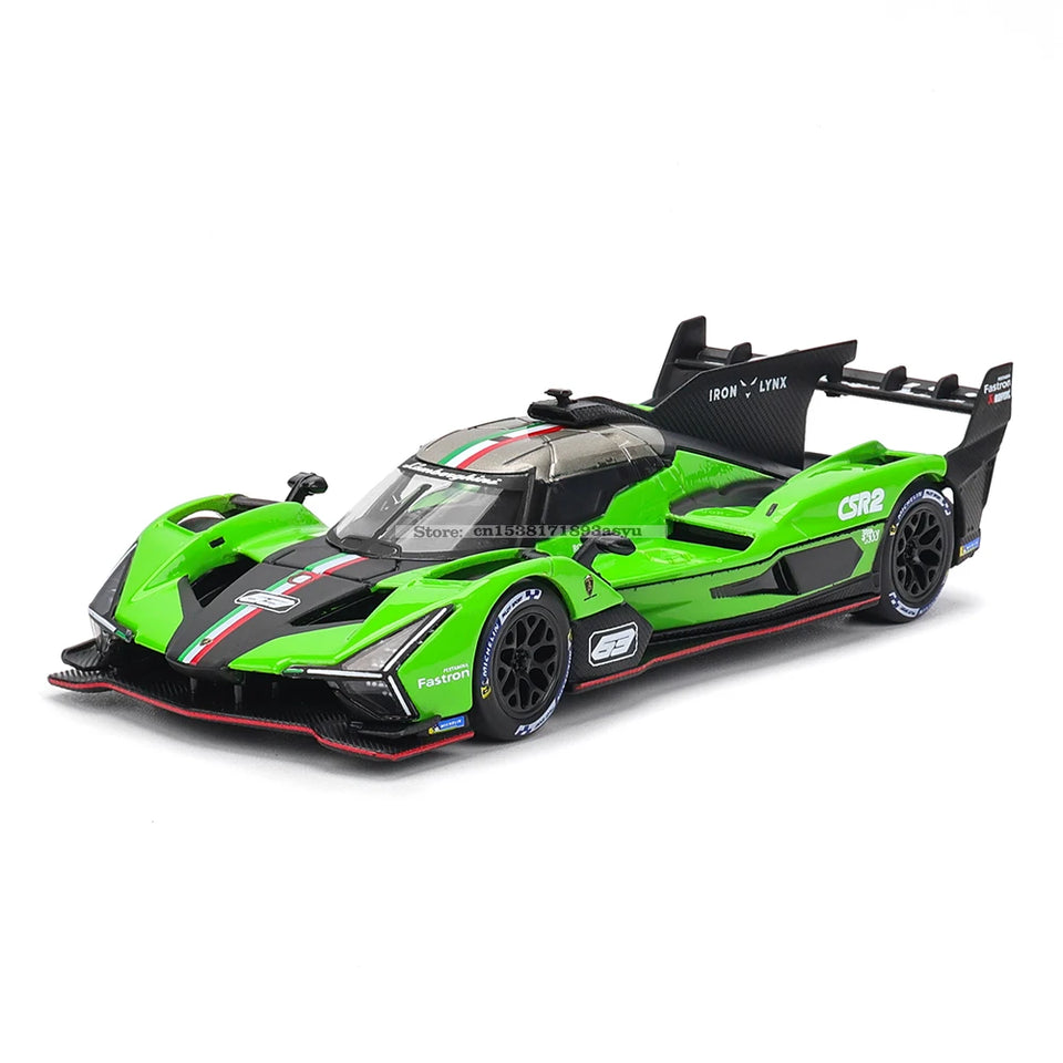 Lamborghini SC63 LMDh Porsche 963 Romeo modelo de carreras