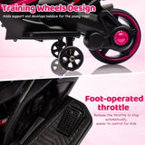 Motocicleta para niños de 6 V, coche de juguete eléctrico