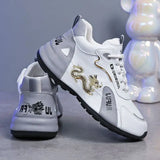 Zapatillas de deporte de lujo para hombre, zapatos informales a la moda,